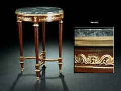 Detailabbildung: Rundes Tischchen im Louis XVI-Stil