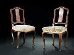 Detailabbildung: Paar Rokoko-Stühle