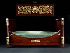 Detail images: Klassisches Empire-Bett der Napoleon Ära