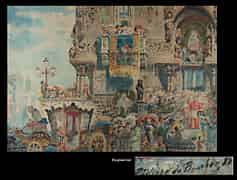 Detail images: Spanischer Maler des 19. Jhdts. (Philippe de Bombez)