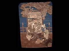 Detail images: Chinesischer Wandbehang