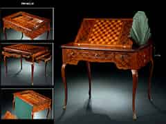 Detail images: Bedeutender Louis XV-Spieltisch, signiert von Pierre Migeon