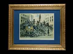 Detailabbildung: DIE REVOLUTION 1848: ALMA MATER AUF DEN BARRIKADEN
