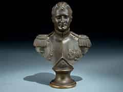 Detail images: Bronzebüste Napoleons I