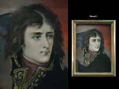 Detail images: Miniaturbildnis des jugendlichen Kaiser Napoleon