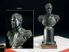 Detail images: Bronzebüste Kaiser Napoleons