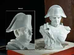 Detailabbildung: Porzellanbüste Napoleons