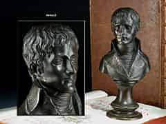 Detailabbildung: Bronzebüste Napoleons als Konsul