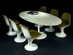 Detail images: Moderne Esstisch-Garnitur