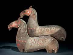 Detail images: Paar Pferde der Han-Dynastie