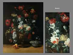 Detailabbildung: Margherita Caffi Italienische Blumenmalerin Milano 1650 - 1710