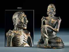 Detail images: Chinesische Lohan-Bronze
