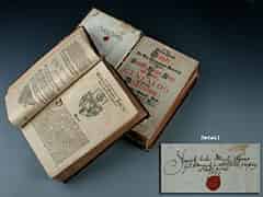 Detail images: Zwei Bände über die Stände und die Genealogie