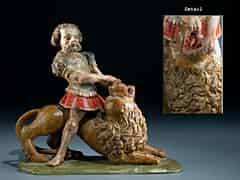 Detail images: Darstellung von Samson mit dem Löwen