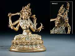 Detail images: Tibetische Bronze