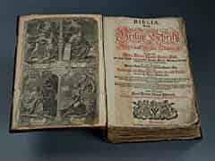 Detail images: Die Luther-Bibel Nürnberg 1733.