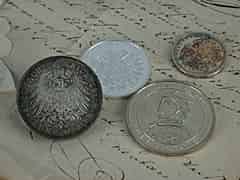 Detailabbildung: Konvolut Münzen und Medaillen