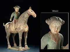 Detailabbildung: Tang-Pferd mit Reiter