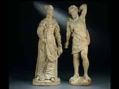 Detailabbildung: Zwei Skulpturen nach der Antike