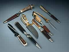 Detailabbildung: Acht Jagd-Messer
