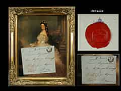 Detail images: Ein Brief von Kaiserin Elisabeth “Sisi“