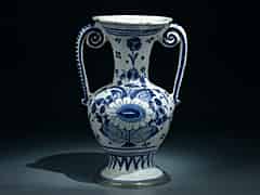 Detail images: Fayence-Vase