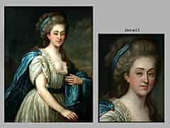 Detailabbildung: Portraitist des 18. Jahrhunderts