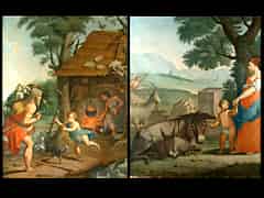 Detailabbildung: Italienischer Maler des 18. Jahrhunderts (Abb rechts)