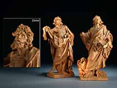 Detailabbildung: Skulpturen zweier Apostel (Abb. rechts)