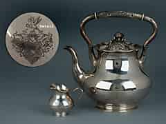 Detail images: Silber-Teekanne