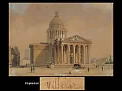 Detailabbildung: Francois Etienne Villeret 1800 - 1866 Paris