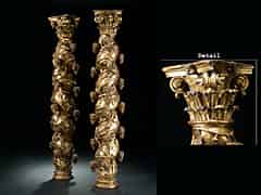 Detail images: Paar seltene Säulen