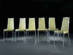 Detailabbildung:  Sechs amerikanische Stühle der 60er Jahre