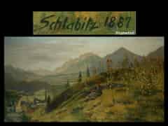 Detailabbildung:  Adolf Gustav Schlabitz, 1854 - 1943 Brixlegg/Tirol