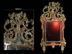 Detailabbildung:  Imposanter, italienischer Spiegel
