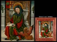 Detailabbildung:  Spätgotischer Maler der Zeit um 1500