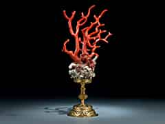 Detailabbildung: Kleiner Pokal mit Korallenbaum