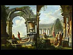 Detailabbildung: Giovanni Paolo Panini 1691 Piacenza - 1765 Rom