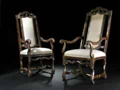 Detail images: Paar venezianische Stühle