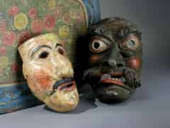 Detail images: Zwei Masken