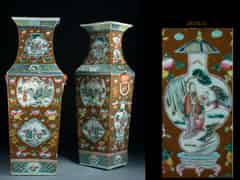 Detailabbildung: Paar chinesische Vasen