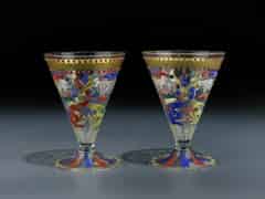 Detail images: Zwei venezianische Gläser