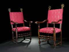 Detailabbildung: Paar Renaissance-Stühle