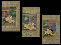 Detailabbildung: Drei indische Miniaturen