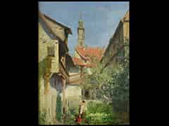 Detailabbildung:  F. Borgwardt, Maler des 19. Jahrhunderts