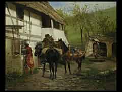 Detailabbildung:  Wladyslaw Szerner, polnischer Maler, 1836 Warschau - 1915 München