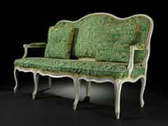 Detailabbildung:  Signiertes Louis XV-Sofa