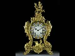 Detailabbildung:  Bedeutende Kartelluhr der Epoche Louis XV des Horloger Du Roy Suivant La Cour