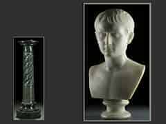 Detailabbildung:  Büste des jungen Augustus