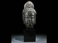 Detailabbildung: Kopf des Buddha